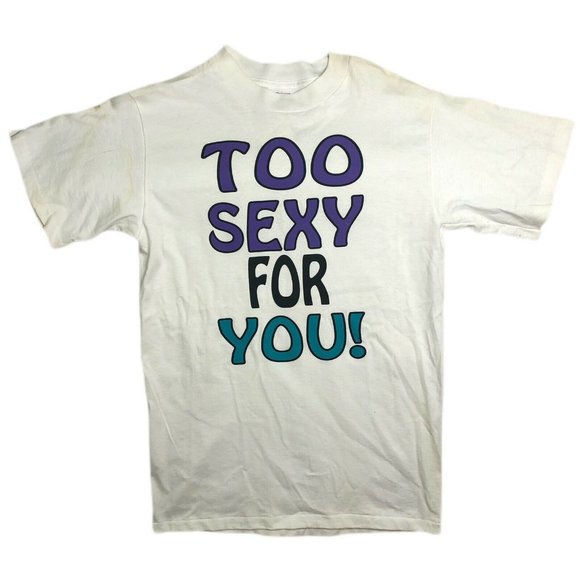 vtg 90s TOO SEXY FOR YOU! Deadstock Delta NOS - Picture 1 of 7